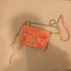 Rebecca minkoff orange bag in good condition
